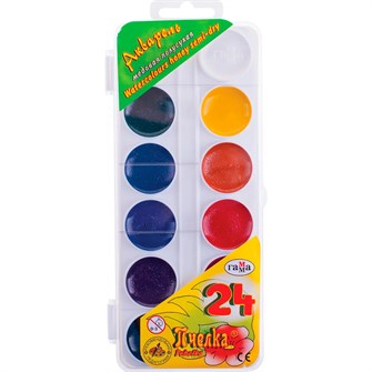 {{photo.Alt || photo.Description || 'Акварель 24 цв. Пчелка б/к 212035 /ГАММА/'}}