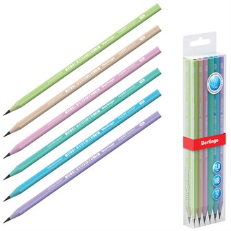 {{photo.Alt || photo.Description || 'Карандаш ч/гр НВ Flexy Pastel пластик. BP01013 Berlingo'}}