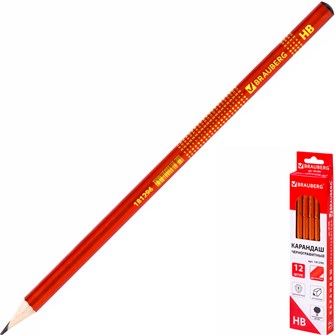 {{photo.Alt || photo.Description || 'Карандаш ч/гр НВ Orient корпус оранжевый 181296 Brauberg'}}