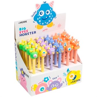 Ручка гелевая синяя 0,7 мм deVENTE. Big Eyes Monster 5070401 909-608