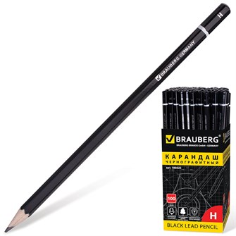 Карандаш ч/гр Н  Touch line180625 BRAUBERG 900-025