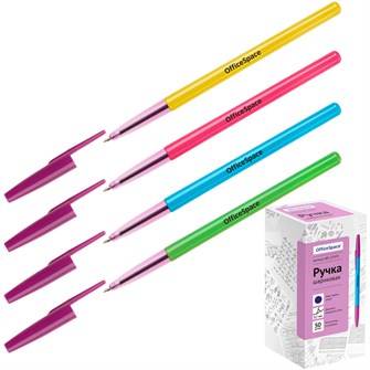 {{photo.Alt || photo.Description || 'Ручка шариковая OfficeSpace "Color-219" синяя, 0,7мм, 363892'}}