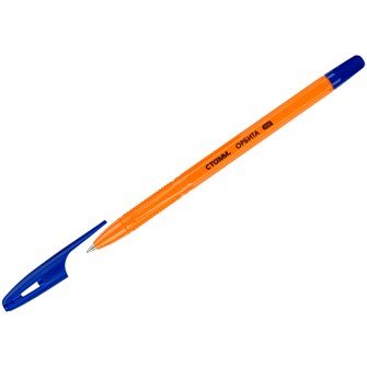 {{photo.Alt || photo.Description || 'Ручка шариковая СТАММ "Орбита 100" синяя, 0,7мм 370168'}}