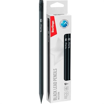 {{photo.Alt || photo.Description || 'Карандаш ч/гр Western с ластиком BP01100 Berlingo'}}