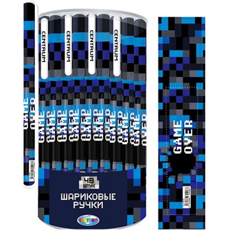Ручка шариковая синяя Game over 70406 894-679