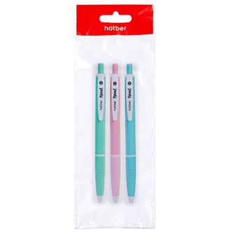 {{photo.Alt || photo.Description || 'Набор ручек шариковых автомат синий 0,7мм на маслянной основе Novel ассорти Нр_072198 Hatber'}}