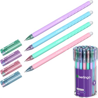 {{photo.Alt || photo.Description || 'Ручка гелевая черная стираемая 0,5мм "Haze" ассорти CGp_50214 Berlingo'}}