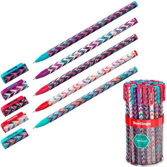 {{photo.Alt || photo.Description || 'Ручка шариковая синяя 0,7мм  "Funline. Exotic" 319393 Berlingo'}}