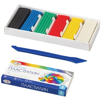 {{photo.Alt || photo.Description || 'Пластилин 6цв Классический со стеком 120 гр. 281030 /ГАММА/'}}