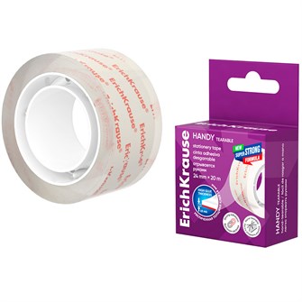 {{photo.Alt || photo.Description || 'Клейкая лента Handy tearable, 58738 24ммх20м ErichKrause'}}