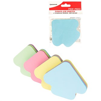 Бумага для заметок с клеевым краем СТРЕЛОЧКА 100л, пастель ЗБ-4590 889-598
