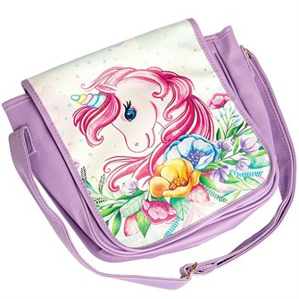 Сумочка BONDIBON СКАЗОЧНЫЙ ЕДИНОРОГ иск. кожа почтальонка, 27х12 см ВВ4908 900-619