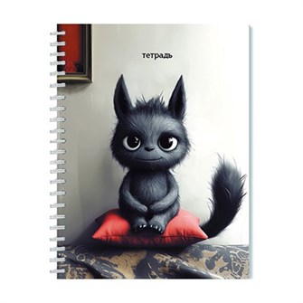 Тетрадь 40 л. линия Забавный чертенок С0155-01 898-969