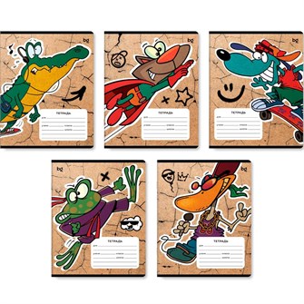 Тетрадь 12 л. линия BG Крутой парень 350618 909-149