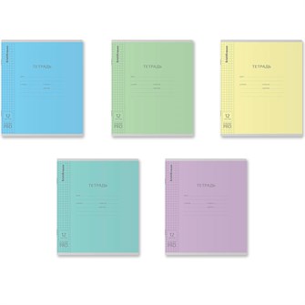 {{photo.Alt || photo.Description || 'Тетрадь 12 л. косая линия на скобе ErichKrause Классика CoverPrо ассорти 60549'}}