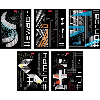 {{photo.Alt || photo.Description || 'Тетрадь 80 л. клетка Хештег 80Т5В1пл Hatber'}}