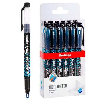 Текстовыделитель голубой Berlingo Textline HL450 0,5-4мм 307916 896-230