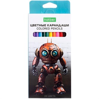 {{photo.Alt || photo.Description || 'Карандаши цветные 24 цв. ECO Робо CS_084397 Hatber'}}