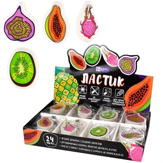 Ластик ТРОПИЧЕСКИЕ ФРУКТЫ 63629 897-187