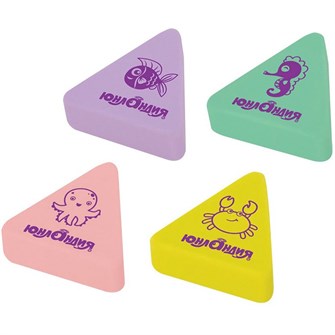 {{photo.Alt || photo.Description || 'Ластик ЮНЛАНДИЯ "Морские обитатели", 27*27*9мм, ассорти 228714'}}