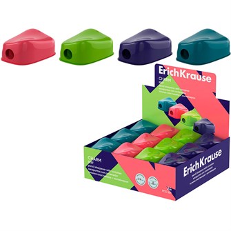 Точилка пластик Charm, Pastel с контейнером ассорти 60031 ErichKrause 898-306