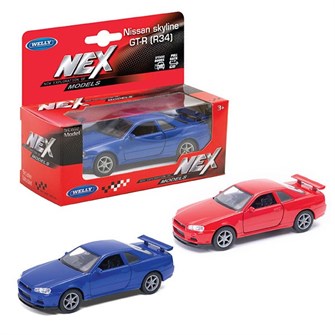 Модель 1:34-39 NISSAN SKYLINE GT-R (R34) 43798 438-347