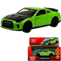 Модель 2001C106-R СПОРТКАР, 12 см, двери, багаж., инерц Технопарк  в коробке 439-775