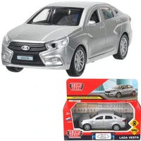 Модель VESTA-12-GR-WOD LADA vesta 11,5 см, двери, серый Технопарк в кор. 439-762