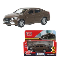 Модель VESTA-12-BR-WOD LADA vesta 11,5 см, двери, коричневый Технопарк  в кор. 439-683