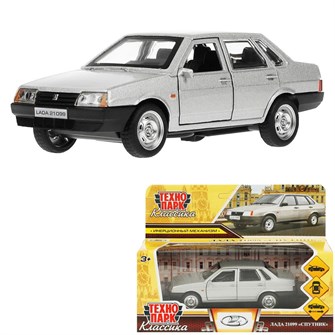 {{photo.Alt || photo.Description || 'Модель 21099-12-SR ВАЗ-21099 "СПУТНИК" 12 см, двери, баг, серебр Технопарк в кор.'}}