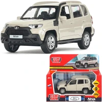 Модель NIVATRAVEL-12-BG LADA NIVA travel 12 см, двери, инерц, бежевый Технопарк 439-657
