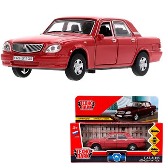 {{photo.Alt || photo.Description || 'Модель 3110-12-RD ГАЗ -31105 Волга 12 см, откр дв,багаж,инерц,красный Технопарк  в коробке /72/'}}