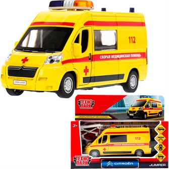 {{photo.Alt || photo.Description || 'Модель JUMPER-14AM CITROEN JUMPER РЕАНИМАЦИЯ длина 14 см, двер, багаж, инерц, белый Технопарк в кор.'}}