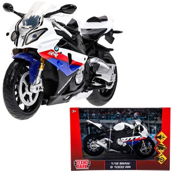 {{photo.Alt || photo.Description || 'Модель 68001A BMW s1000rr МОТОЦИКЛ, 17 см, вращающийся руль, подвеска Технопарк'}}