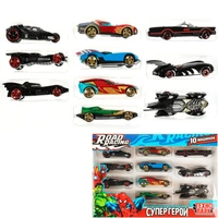 Модель RR-SET-121-R ROAD RACING набор супергерои 7,5 см Технопарк  в коробке 439-136