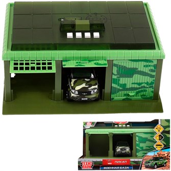 {{photo.Alt || photo.Description || 'Модель GARAGE-22SL1XCAR-MIL ВОЕННАЯ БАЗА 22 см, UAZ PICKUP, КАМУФЛЯЖ Технопарк'}}