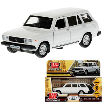 {{photo.Alt || photo.Description || 'Модель 2104-12-WH ВАЗ-2104 ЖИГУЛИ длина 12 см белый Технопарк  в коробке /72/'}}