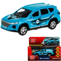 Модель SANTAFE2-12SRT-BU HYUNDAI SANTAFE SPORT 12 см,голубой Технопарк в коробке /72/ 438-511