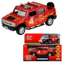 Модель HUM2PICKUP-12SRT-RD HUMMER H2 PICKUP СПОРТ 12 см Технопарк в коробке /72/ 438-496