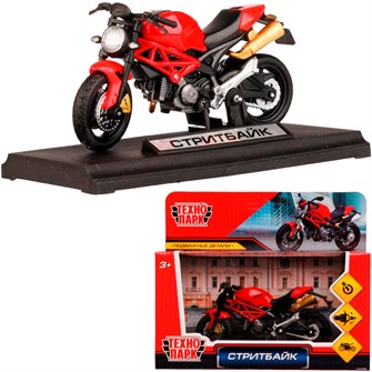 {{photo.Alt || photo.Description || 'Модель 2004I099-R2 СПОРТБАЙК 11см, руль поворач Технопарк в коробке'}}