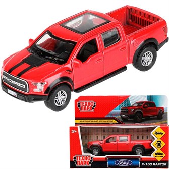 {{photo.Alt || photo.Description || 'Модель F150RAP-12-RD FORD F150 RAPTOR 12 см, двери, багаж, инерц, красный Технопарк в коробке'}}
