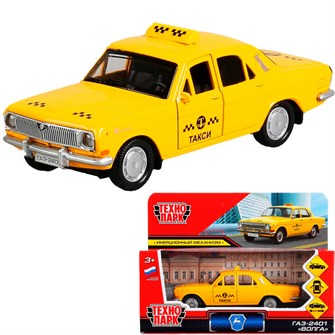 {{photo.Alt || photo.Description || 'Модель 2401-12TAX-YE ГАЗ-2401 Волга Такси желтый Технопарк в коробке'}}