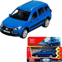 Модель GRANTACRS-12-BU Lada Granta Cross 2019 синий Технопарк  в коробке 340-448