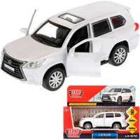 Модель LX570-WH LEXUS LX-570 белый Технопарк в коробке 339-924