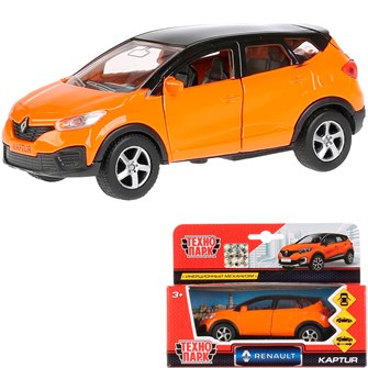 {{photo.Alt || photo.Description || 'Модель SB-18-20-RK1-WB RENAULT Kaptur оранжево-черный Технопарк  в коробке'}}