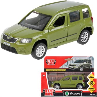 {{photo.Alt || photo.Description || 'Модель YETI-GN Skoda YETI зеленый Технопарк  в коробке'}}