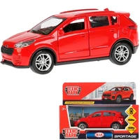 Модель SPORTAGE-RD KIA SPORTAGE красный Технопарк в коробке 339-608