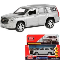 Модель ESCALADE-SL CADILLAC ESCALADE Серебристый Технопарк в коробке 339-505