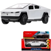 Модель CYBERTRCK-12-GY tesla cybertruck 13,7см свет-звук дв,ин,серебристый Технопарк 439-380