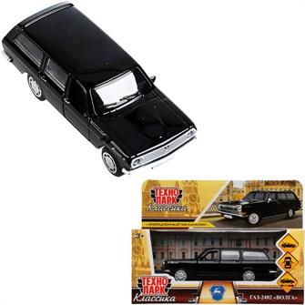 {{photo.Alt || photo.Description || 'Модель 2402-12-BK ГАЗ-2402 Волга черная Технопарк в коробке'}}